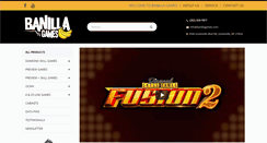 Desktop Screenshot of banillagames.com